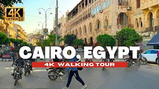 🇪🇬 CAIRO EGYPT WALKING TOUR  HELIOPOLIS amp BARON EMPIAN PALACE  4K HDR  60fps [upl. by Evita]