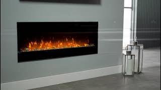 The Dimplex Prism Optiflame Inset Electric Fire Collection [upl. by Ennaoj]