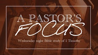 A Pastors Focus  Introduction [upl. by Philippa]