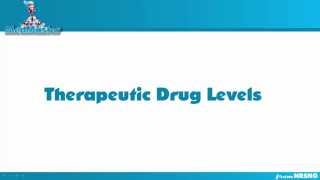 NCLEX® Pharmacology Review  Therapeutic Drug Levels lithium digoxin theophylline phenytoin [upl. by Imoyaba783]