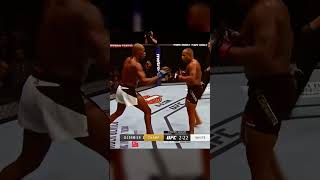 Jon Joness Headkick KO against DC ufc mma [upl. by Notsob]