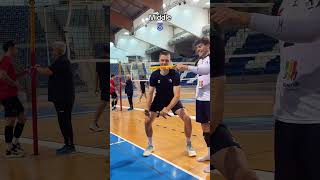 Volleyball Players reaction drill [upl. by Gildea926]