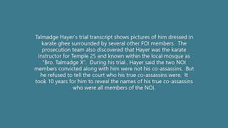 Talmadge Hayers Confession [upl. by Eetsirk]