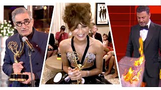 Emmys 2020 AfterShow Zendaya and Schitt’s Creek Make History [upl. by Issi]