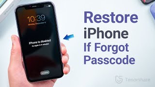 How to Restore iPhone If Forgot Passcode 3 Methods [upl. by Irap]