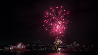 Sydney Harbour Fireworks  October 21 2024 [upl. by Ecarret721]