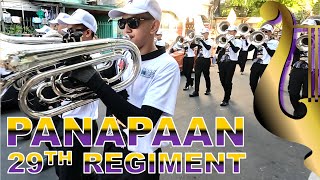 Panapaan 29th Regiment Drum and Bugle Corps Parade  Guadalupe Viejo Fiesta Parade 2024💂🏻‍♀️🎼🎶🎵🎺🎷📯 [upl. by Tuorah491]