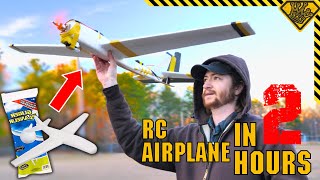 🛫 Transforming a 5 Glider into a HighFlying RC Plane 🛠️🌟 [upl. by Aicia]