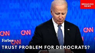 Does The Democratic Party Have A Trust Problem After Bidens Debate Performance [upl. by Airtemad]