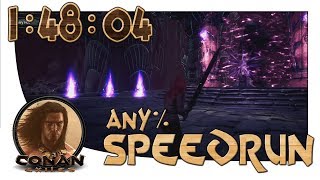 Conan Exiles  Any Speedrun  14804 [upl. by Ylak]