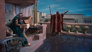 MOSES THE TEN COMMANDMENTS 1956 IN HINDI CLIP 25 [upl. by Htederem]