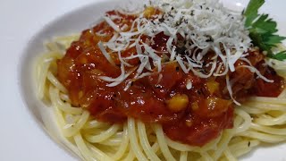 Resep Spaghetti Bolognaise l Mudah dan Simpel [upl. by Juliann]