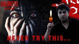 Haunted Chit Chat Ritual At 3AM Gone Wrong  Ankur Kashyap Vlogs [upl. by Mile]