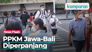 Pemerintah Perpanjang PPKM di JawaBali Diperpanjang sampai 3 Januari 2022 [upl. by Summers728]