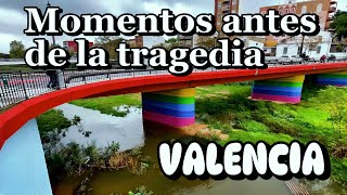 Este video fue grabado minutos antes de que la DANA pasara sobre Valencia  PICAÑA [upl. by Esilrac251]