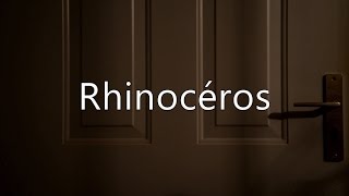 CourtMétrage  Rhinocéros [upl. by Eniroc825]