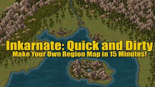 Inkarnate Quick and Easy Region map walkthrough [upl. by Horsey]