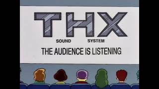 THX Simpsons Clip UK VHS Pitch [upl. by Euqilegna]