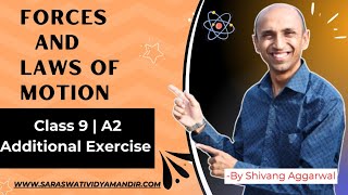 Forces and Laws of Motion  Class 9  Additional Exercise  A2 [upl. by Badr571]