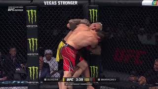 Islam Makhachev vs Charles Oliveira  Full Fight  UFC 302 [upl. by Fried]