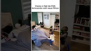 PARA APRENDER DESDE CEDO 🤣esa sargento exercitobrasileiro eb [upl. by Amairam322]