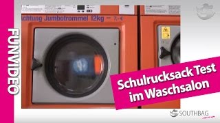 Schulrucksack Test im Waschsalon [upl. by Trish]