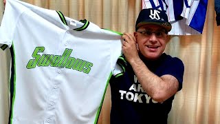 Tokyo Yakult Swallows Swallows Crew Platinum Crew Merchandise Unboxing 2019 [upl. by Calysta]