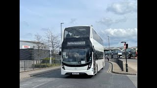 Acklams of Beverley SK22BTZ on a Rail Replacement to Goole [upl. by Yrdua622]