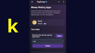 MoneyMaking Apps  Tapswap Code  Top Money Making Apps for Your Smartphone [upl. by Meelak]