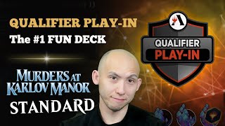 THE 1 FUN DECK IN STANDARD  Qualifier PlayIn  MKM Standard  MTG Arena [upl. by Ogir319]