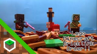 Lego Minecraft Bricklink Order [upl. by Jariv]