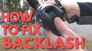 Baitcaster Backlash  How to Prevent and Fix Birds Nests amp Rats Nests [upl. by Ulah625]