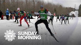 The American Birkebeiner crosscountry ski race [upl. by Rednave]