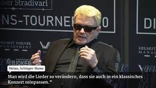 Heino geht 2020 mit Star Geiger Yury Revich auf Klassik Tour [upl. by Ioab912]