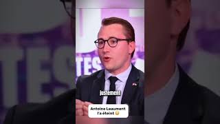 Antoine Léaument quotVous ciblez systématiquement les musulmansquot macron shortvideo lepen rn lfi [upl. by Ahtar653]