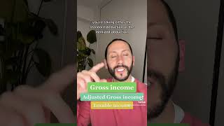 Gross income Adjusted gross income Taxable income ✏️ [upl. by Etnaihc]