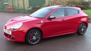 ALFA ROMEO GIULIETTA CLOVERLEAF MK2 IN ALFA RED FOR SALE [upl. by Iddo]