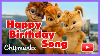 Chipmunks Happy Birthday Song  Chipettes Singing Fan Edit [upl. by Hercule]