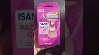 Isana Pace 6 pielęgnacja skincare beauty golenie [upl. by Rivy]