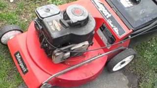 4 stroke Masport Lawn Mower [upl. by Haisi311]