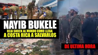 ¡HACE UN MOMENTO🤯NAYIB BUKELE DEJA EN SHOCK AL MUNDO AL VER COMO LLEGA A COSTA RICA A ¡SALVARLOS🤯 [upl. by Yvette936]