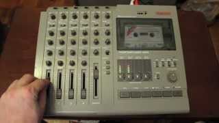 USING A TASCAM PORTASTUDIO 424 AS AN INSTRUMENT [upl. by Yasmin]