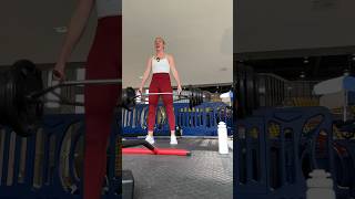 Talking myself into a PR Deadlift 😂💪 bravegang weightlifting [upl. by Adi683]