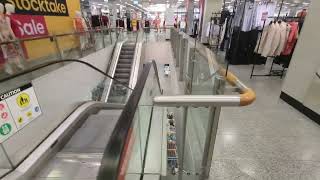 Otis escalators at Castle Hill towers Myer store in Castle Hill NSW Australia [upl. by Byrd241]