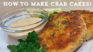 HOW TO MAKE GORDON RAMSAY CRAB CAKES [upl. by Einegue]