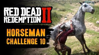 Red Dead Redemption 2  Horseman Challenge Guide [upl. by Enorej261]