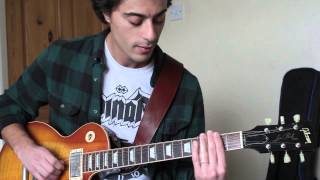 Slide Guitar Lick In Standard Tuning [upl. by Donell]