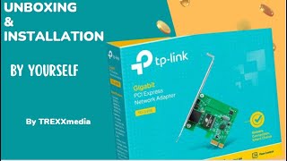 tplink Gigabit LAN adapter TG3468 in Hindi  TREXXmedia [upl. by Gaudet]