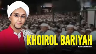 Khoirol Bariyah  Majelis Nurul Musthofa  Lirik amp Terjemah [upl. by Furmark]