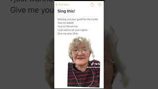 British Grandma sings Sticking out your gyatt for the rizzler gyatt rizz grandma recoil sigma [upl. by Camden977]